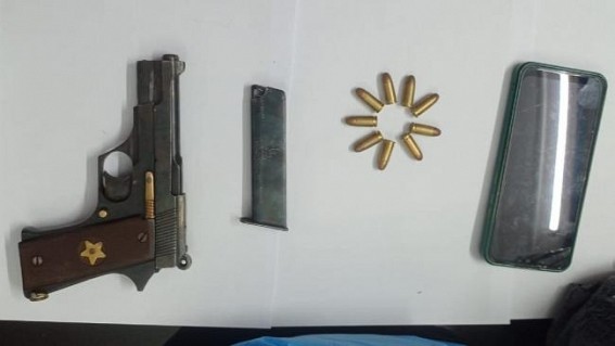 Youth arrested with Pistol and Cartridge by Sidhai police